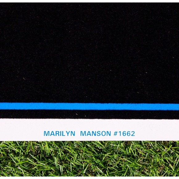 Marilyn Manson Flocked Poster Black Light Rare VTG 1995 Winterland Scorpio NOS - Picture 7 of 8